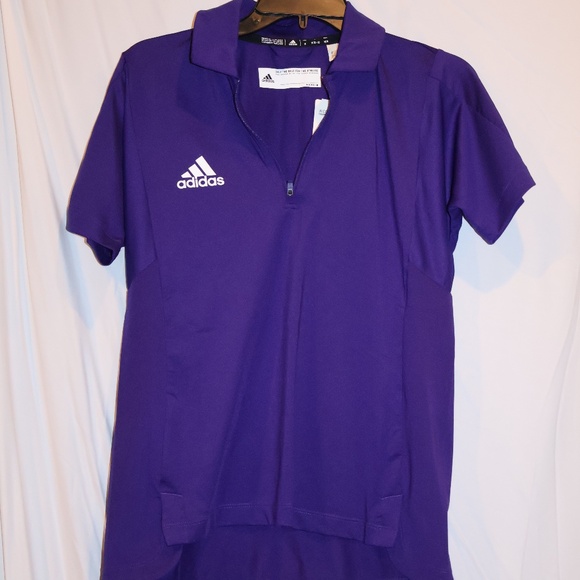Purple Zip Polo - Picture 1 of 5